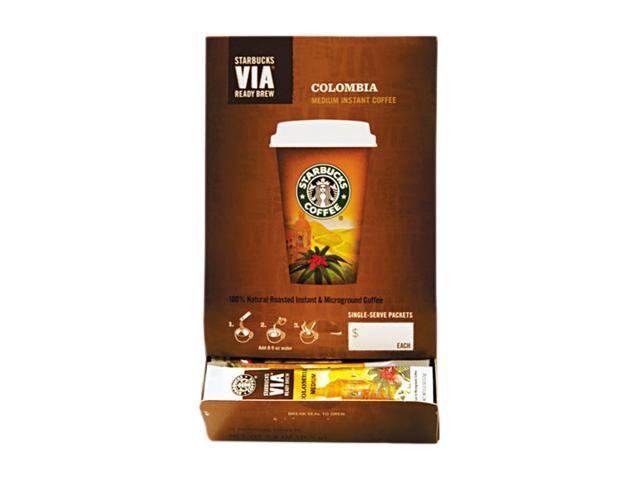 Starbucks SBK11008131 Colombian VIA Ready Instant Single Serving Brew (Pack of 50)