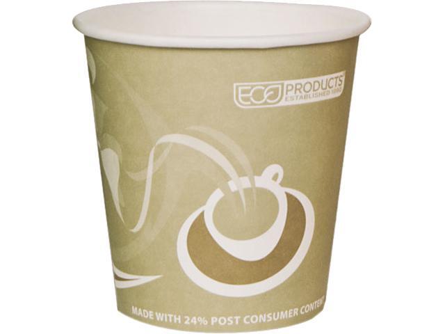 Eco-Products EP-BRHC10-EWPK 10oz Evolution PCF World Hot Cups -Tan - 50/Pack