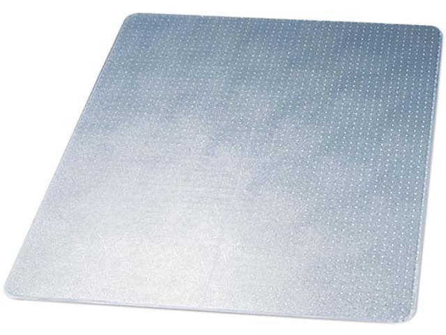 Deflect-O SuperMat Medium Weight Chair Mat For Carpet, 60in. x 46in., Clear