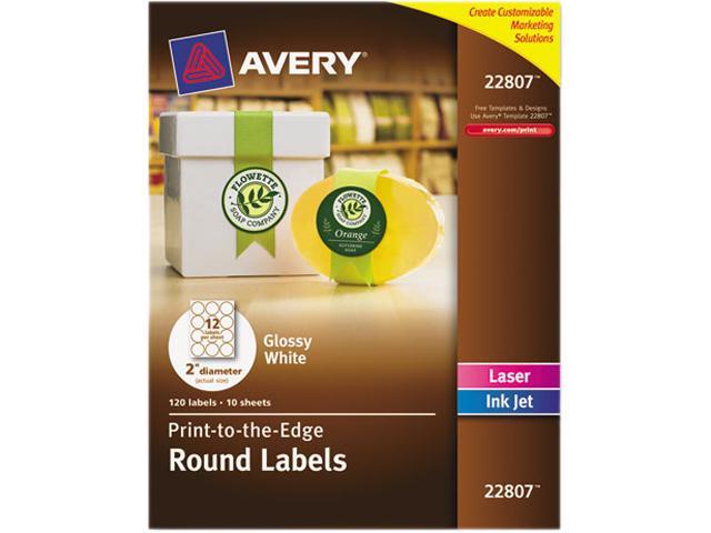 Avery Dennison Removable Multi Use Labels, White - 750 Labels