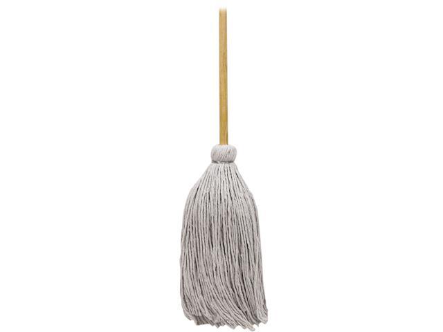 Boardwalk BWKCD50016S Mop Head Cotton Cut-End White #16 Handle Deck 12/Carton