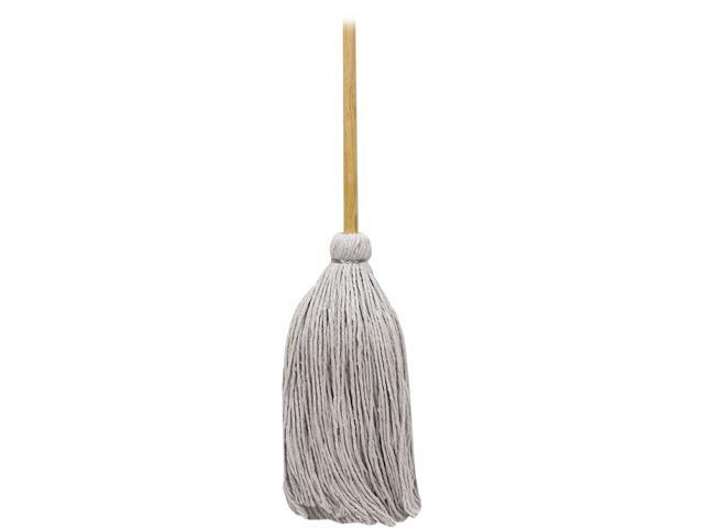 Boardwalk BWKCD50024S Mop Head Cotton Cut-End White #24 Handle Deck 6/Carton