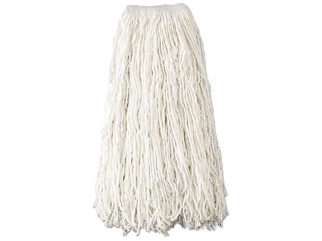Rubbermaid Commercial RCP V418 24 oz Value Pro Rayon Wet Mop 1' Headband White