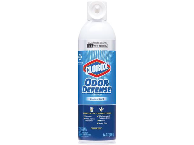 Clorox 31711CT Odor Defense Clean Scent Air Aerosol Spray