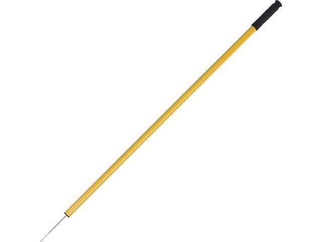 Ettore 49042CT Trash Picker 44' Reach - Lightweight Ergonomic Handle Safety Guard - Steel - Gold - 6 / Carton