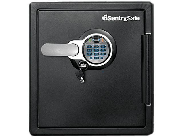 Sentrysafe 1.23 Cu. Ft. Steel Fireproof & Waterproof Safe