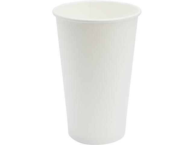 Genuine Joe 19050CT Disposable Hot Cup 1000 / Carton White