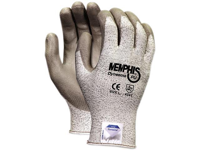 MCR Safety 9672L Memphis Predator Coated Nitrile Safety Gloves Blue (Large)