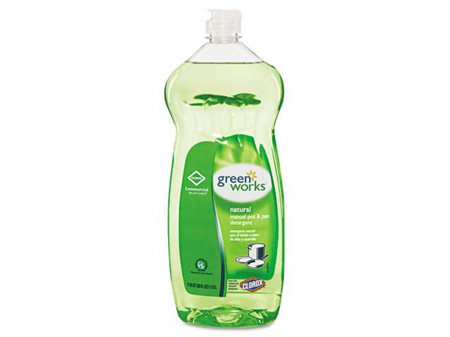 Clorox 30381 Green Works Pot & Pan Detergent Natural Scent 38 oz Bottle