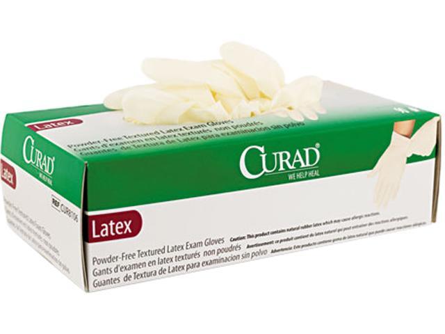 Curad CUR8107 Powder-Free Latex Exam Gloves X-Large 90/Box