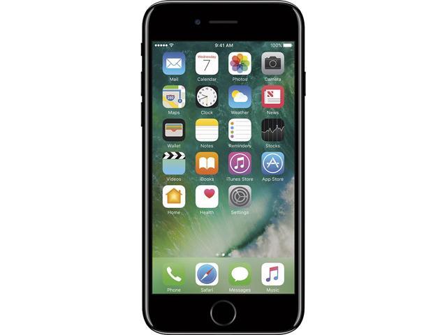Recertified - Apple Apple iPhone 7 iPhone 7 4G LTE Unlocked Cell Phone 47' Jet Black 128GB 2GB RAM