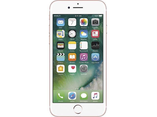 Recertified - Apple iPhone 7 4G LTE Unlocked Cell Phone 47' Rose Gold 128GB 2GB RAM