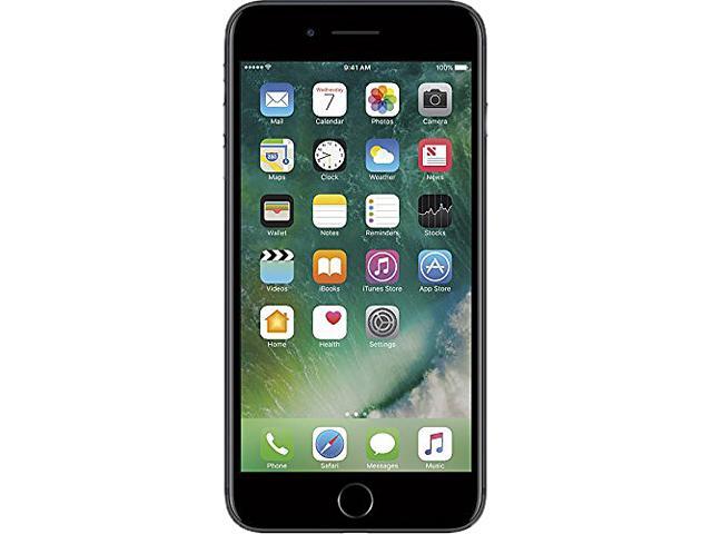 Recertified - Apple iPhone 7 Plus 4G LTE Unlocked Cell Phone 55' Black 32GB 3GB RAM