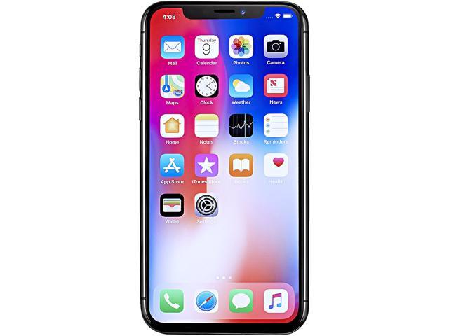 Apple iPhone X 4G LTE Unlocked Cell Phone 58' Space Gray 64GB 3GB RAM