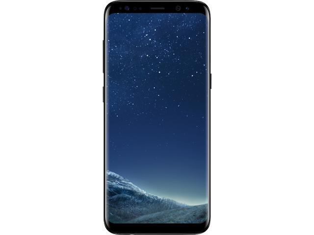Recertified - Samsung Galaxy S8 G950U 4G LTE Unlocked GSM US Version Phone - w/ 12 MP Camera 58' Midnight Black 64GB 4GB RAM