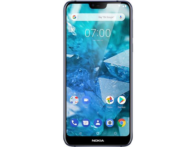 EAN 6438409024381 product image for Nokia 7.1 4G LTE Unlocked Cell Phone 5.84' Blue 64GB 4GB RAM | upcitemdb.com