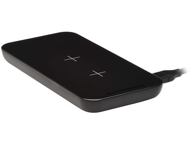 Tripp Lite U280-Q01ST-BK Black Wireless Charging Stand - 10W Fast Charging Apple and Samsung Compatible Black