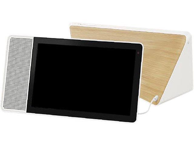 10 in. Smart Display with Google Assistant - White Front/Bamboo Back 10 in. Smart Display with Google Assistant - White Front/Bamboo Back