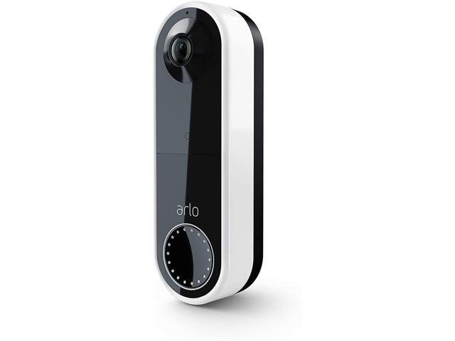 Arlo Essential Wire-Free Video Doorbell - HD Video, 180° View, Night Vision, 2 Way Audio, Direct to Wi-Fi No Hub Needed, ...
