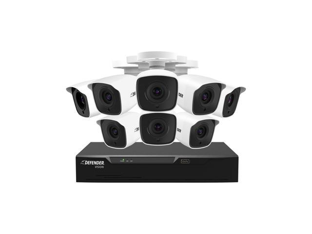 Defender 4k wired security sales system cameras