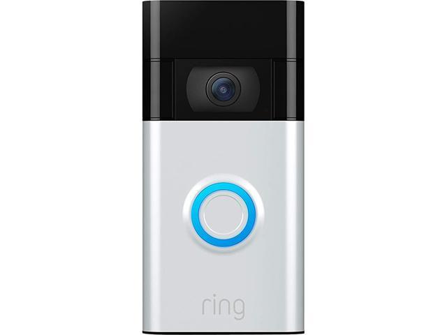 Ring Video Doorbell 2nd Gen, HD 1080P with 2-way Talk and Advanced Motion Detection, Built-in Rechargeable Battery or Connects to Existing Doorbell.