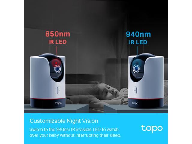 Tapo C225, Pan/Tilt AI Home Security Wi-Fi Camera