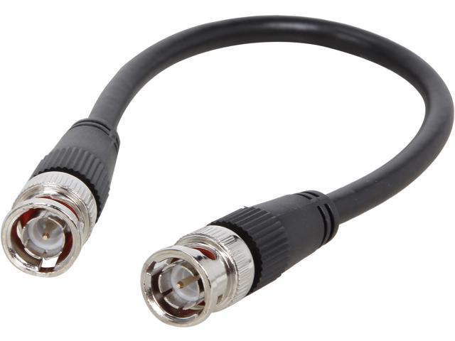 C2G 1m 75Ohm BNC Cable Cable coaxial 1 m, Negro, 120 g
