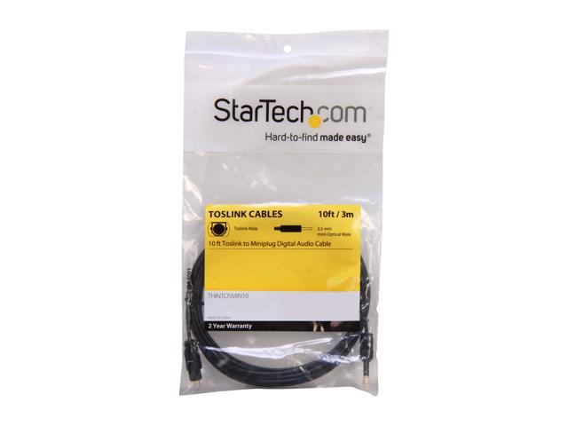  StarTech.com 10 ft. (3 m) Digital Optical Audio Cable