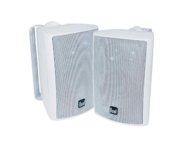 Dual LU43PW White All Weather 3-Way Speakers 50 Watts RMS online NEW