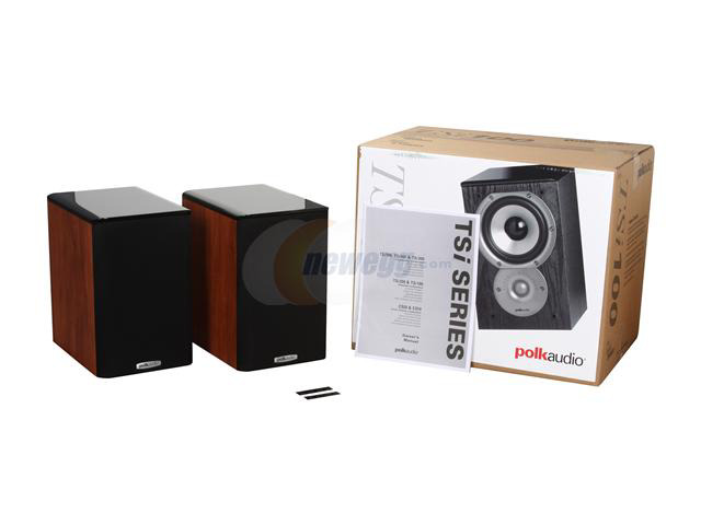 NeweggBusiness - Polk Audio TSi100 Loudspeaker Cherry Pair