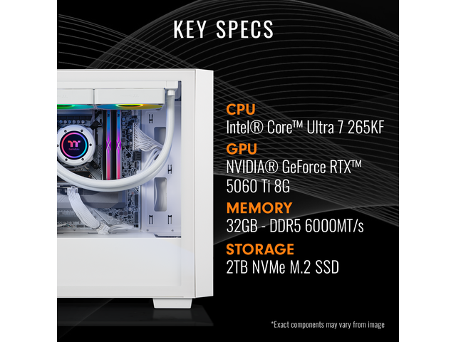 NeweggBusiness - Thermaltake Gaming Desktop PC H16S-B860-56T-LCS
