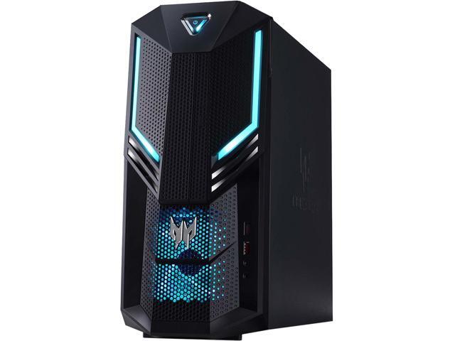 Acer Predator Predator PO3-600 Gaming Desktop Computer - Core i5 i5-9400F - 8 GB RAM - 1 TB HDD - 256 GB SSD