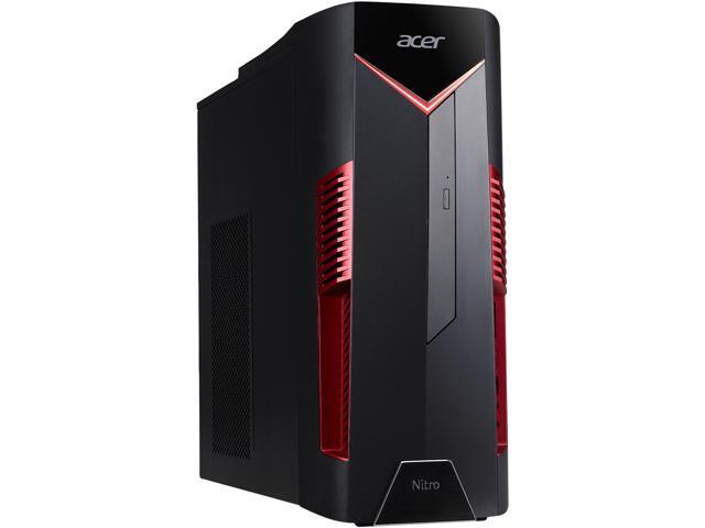 Acer Gaming Desktop Nitro 50 N50-600-UR1I Intel Core i5 9th Gen 9400F (2.90 GHz) 8 GB DDR4 512 GB SSD NVIDIA GeForce GTX 1660 Ti Windows 10 Home...