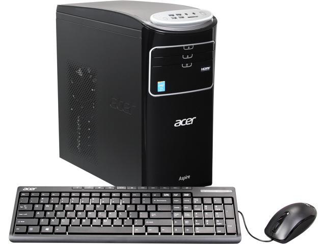 NeweggBusiness - Acer Desktop PC AT3-605-UR21 (DT.SPYAA.002) Intel Core i7- 4770 12GB DDR3 1TB HDD Intel HD Graphics 4600 Windows 8 64-Bit