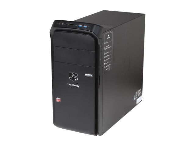 NeweggBusiness - Gateway Desktop PC DX Series DX4375G-UW20 (DT.GERAA.001)  AMD A6-5200 6GB DDR3 500GB HDD AMD Radeon HD 8400 Windows 8 64-Bit