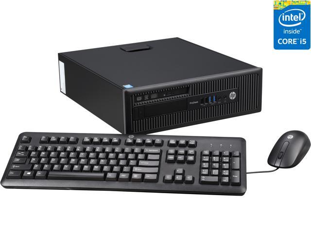 Verouderd deze Analist NeweggBusiness - HP Desktop PC ProDesk 600 G1 (G5R59UT#ABA) Intel Core i5  4th Gen 4590 (3.30GHz) 8GB DDR3 500GB HDD Intel HD Graphics 4600 Windows 7  Professional 64 (available through downgrade rights from Windows 8.1 Pro)