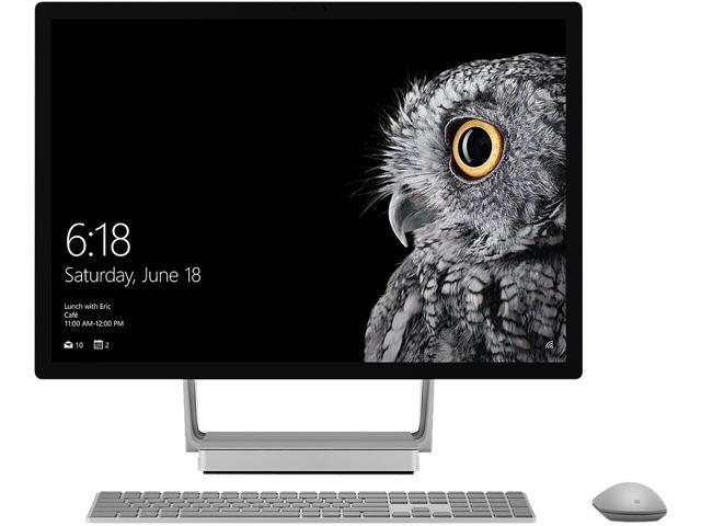 Microsoft All-in-One Computer Surface Studio 45U-00001 Intel Core i7 6th Gen 6820HQ (270 GHz) 32 GB DDR4 2 TB HDD 28' Touchscreen Windows 10 Pro