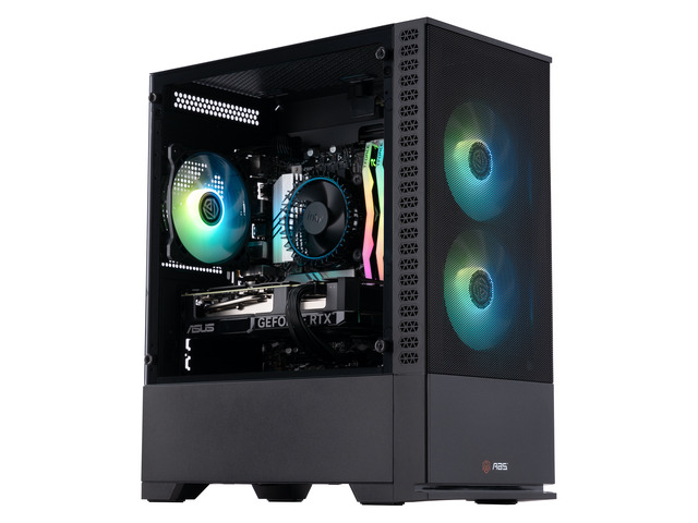 NeweggBusiness - ABS Cyclone Aqua Gaming PC Powered by Asus
