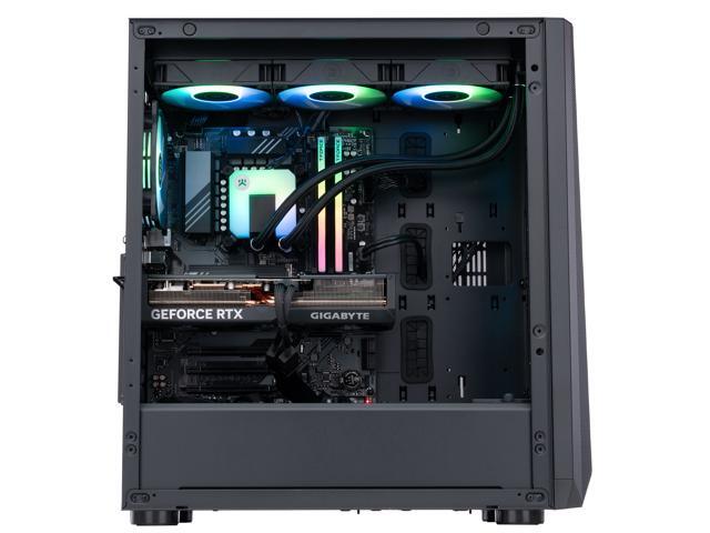 NeweggBusiness - ABS Kaze Aqua Gaming PC - Windows 11 - Intel i7