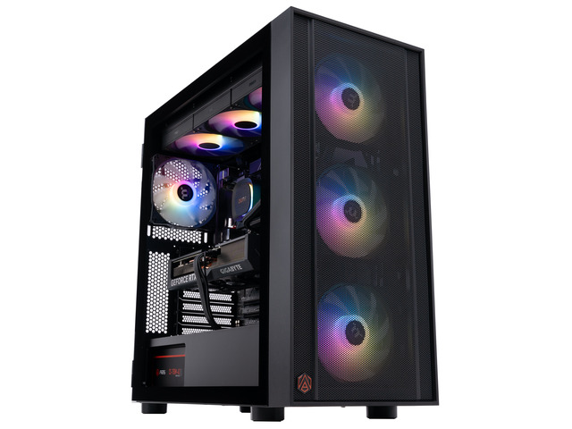 NeweggBusiness - ABS Eurus Aqua Gaming PC - Intel i7 14700KF 