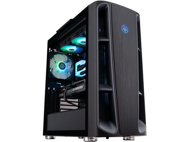 NeweggBusiness - ABS Kaze II Aqua Gaming PC - Windows 11 - Intel