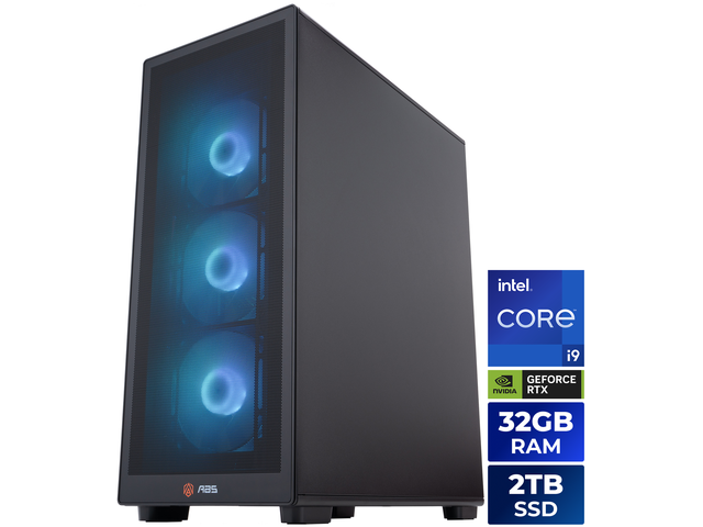 NeweggBusiness - ABS Stratos II Aqua Prebuilt Gaming PC - Windows