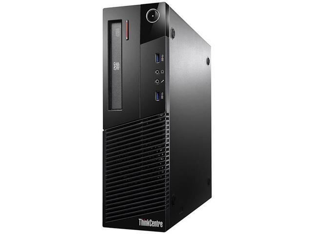 Recertified - Lenovo Desktop Computer ThinkCentre M93P Intel Core i5 4th Gen 4570 (320 GHz) 8 GB DDR3 256 GB SSD Windows 10 Pro