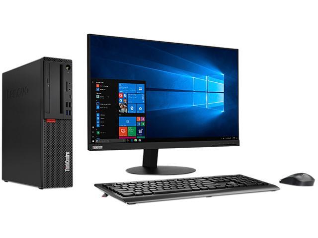 Lenovo Desktop Computer ThinkCentre M720 (10ST002AUS) Intel Core i7 8th Gen 8700 (3.20 GHz) 8 GB DDR4 256 GB SSD Windows 10 Pro 64-Bit