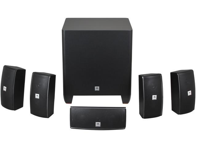 NeweggBusiness - JBL CINEMA 610 5.1 CH Home Theater speakers system with  powered subwoofer and dedicated center speaker