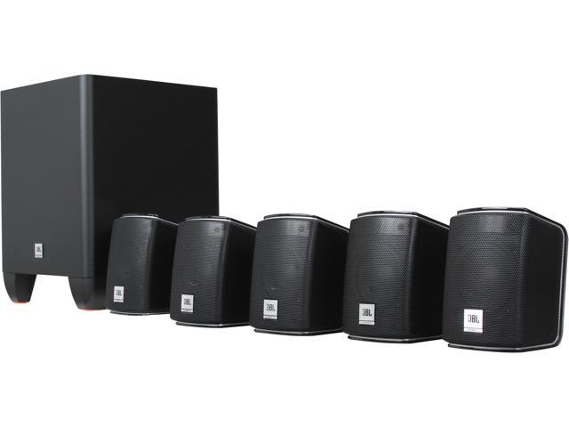 NeweggBusiness - JBL CINEMA 510 5.1 CH Home Theater speakers system with  powered subwoofer