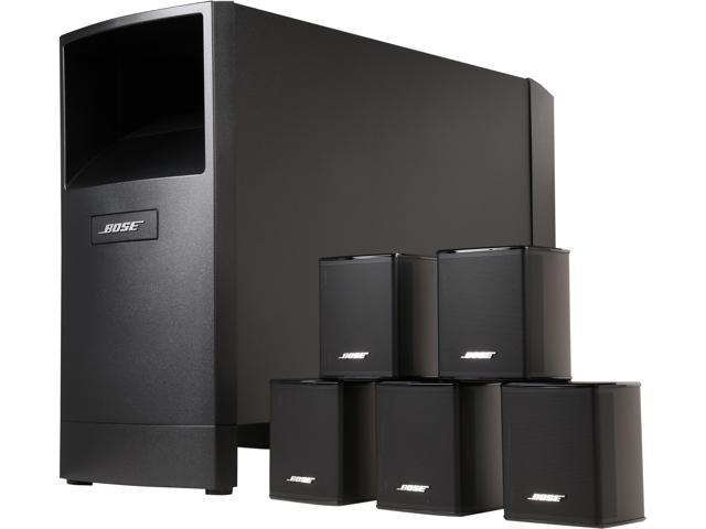 Udvinding gammel Studiet NeweggBusiness - Bose® ACOUSTIMASS 6 V BLK 120V US (720960-1100) Acoustimass  6 speaker system