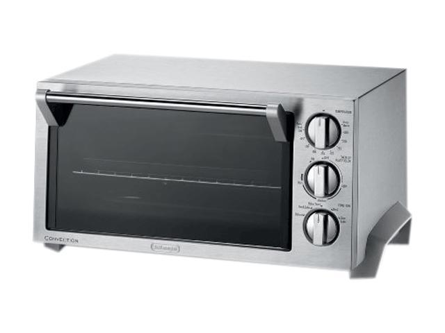 De'Longhi 6-Slice Silver Convection Toaster Oven (1800-Watt) in the Toaster  Ovens department at