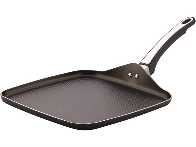 Farberware High Performance Nonstick Aluminum 11-Inch Square Griddle, Black