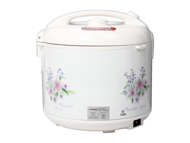 Tatung TRC-10DC 10 Cup Rice Cooker, White